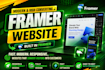 design framer website that convert visitors into customer