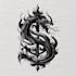 design genuine unique skull tattoo logo
