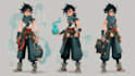 do character design for game, dnd, book or tabletop
