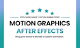 create a custom animation in after effects and logo motion graphics