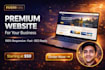 create a professional, responsive and SEO friendly website