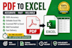 convert PDF to excel accurately and professionally