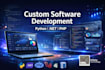 create custom software solutions in python, dot net, PHP