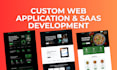 build your custom web app or saas solution