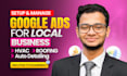 set up and optimize google ads PPC campaigns for roofing hvac auto detailing