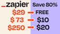 save zapier subscription cost 10 times