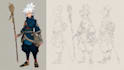 design 2d cartoon character