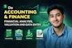 do accounting and finance, financial analysis, valuation and data entry