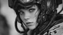 make stunning sci fi portrait art