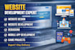 develop, design and debug websites, web apps mobile apps and game projects