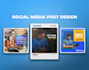 design creative social media posts