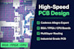 do pcb design and layout using cadence allegro
