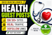 publish health guest posts with dofollow backlinks