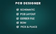 do pcb design or layout, circuit schematic and  prototype for your project