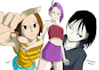 draw full body anime styled illustrations