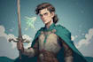 paint a fancy dnd rpg character art