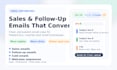 write sales and follow up emails that convert more leads