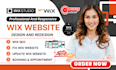 wix website redesign wix website design wix website edit, fix,update wix website