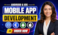 do ai mobile app development, android ios app creation, flutter app developer