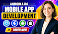 do ai mobile app development, android ios app creation, flutter app developer