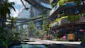 make environment, cyberpunk, sci fi art landscape design