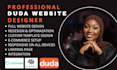 design or redesign duda business ecommerce duda website builder with duda seo