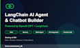 build a langchain ai agent or chatbot for your business