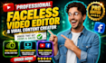 create faceless ugc video ads for facebook, reels, tiktok as a video editor