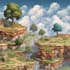 do game UI design and 2d game art design