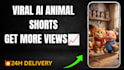 create ai animal story videos for youtube shorts and reels