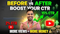 create clickbait youtube thumbnail hooks to boost CTR
