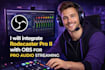 integrate rodecaster pro ii with obs for pro audio streaming