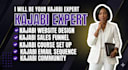 build kajabi funnel, website and course setup