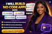 build no code database apps with airtable, xano, glide, softr, nocodb, baserow