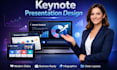 powerpoint, keynote and google slides business presentation design