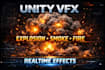 create realtime unity vfx with vfx graph shader graph and particle system