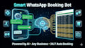 build a whatsapp appointment booking bot with google calendar , reminders