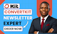 setup convertkit automation convertkit newsletter expert design kit landing page