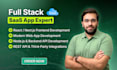 build full stack saas web apps and dashboards
