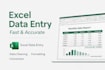 do accurate excel data entry and data cleaning
