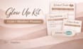 design a glow up wellness planner and gym tracker in canva