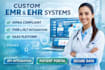 build custom hipaa compliant emr ehr saas with fhir hl7 API integration