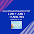 handle customer complaints and difficult clients professionally