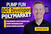 build custom crypto trading bot or polymarket automation , pump fun bundle bot