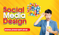 create modern social media post design for your brand