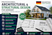 do architectural and structural design according to german din standards