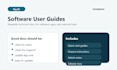 write software user guides and technical documentation