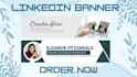 design a professional linkedin banner