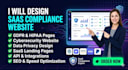 design saas compliance, gdpr, hipaa cybersecurity and data privacy website