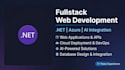 develop modern fullstack web apps with dot net and azure